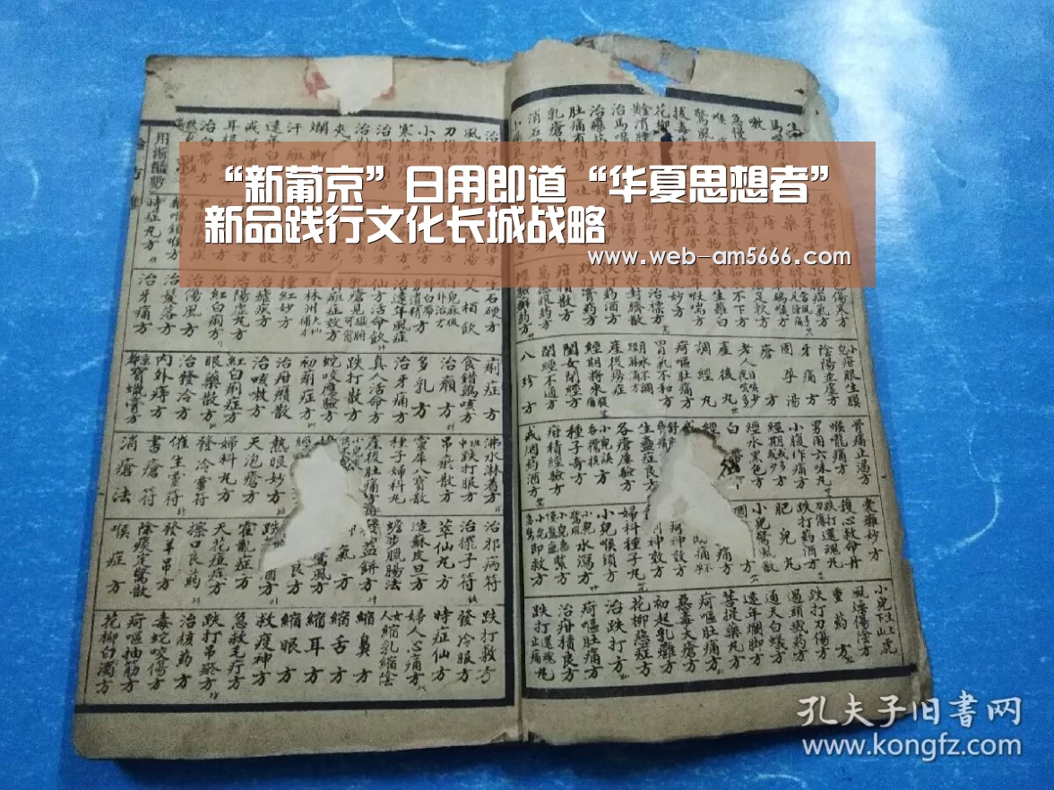 “新葡京”日用即道“华夏思想者”新品践行文化长城战略(图1) 新葡京
